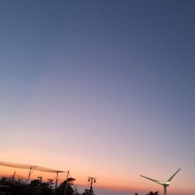 노을