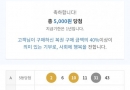 무료조합 연속 4등당첨  플러스 5등 포함~~^^