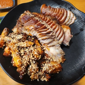 족발에 한잔~