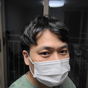 파마 인증샷입니다