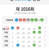 1016회 무료조합 4등 1장 5등 6장 감사합니다.