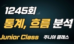 (주니어 Class) 1245회 통계, 흐름분석