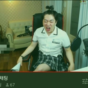 (스샷) 나대길 형님 교복입고 방송 하시던 날