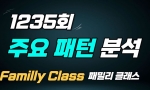 (패밀리 Class) 1235회 주요 패턴분석