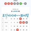 5등 2개 했어요~~