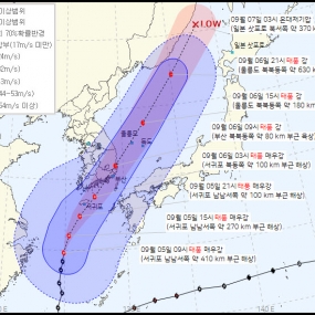 태풍 힌남노,,,