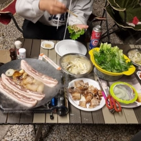 캠핑~