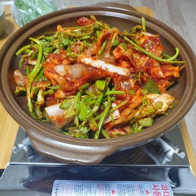오빠 기다리다가,,